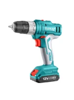 TALADRO INALÁMBRICO DE ROTACIÓN 3/8" CON 2 PILAS UTDLI1222 + MINI PULIDORA 750 WATIOS UTG10711556 TOTAL TOOLS