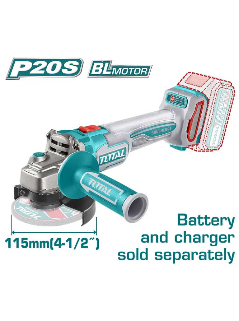 MINI PULIDORA INALÁMBRICA 20V V.V UTAGLI21154 TOTAL TOOLS