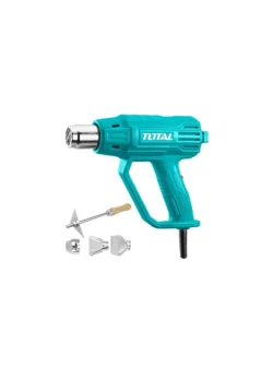 PISTOLA DE CALOR 480/560° 2000W CON BOQUILLAS UTB20036 TOTAL TOOLS