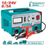 Cargador de baterías para carros 12V 24V UTBC1601 Total Tools