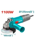 MINI PULIDORA INDUSTRIAL 12000 RPM 1100 W UTG11012536 TOTAL TOOLS