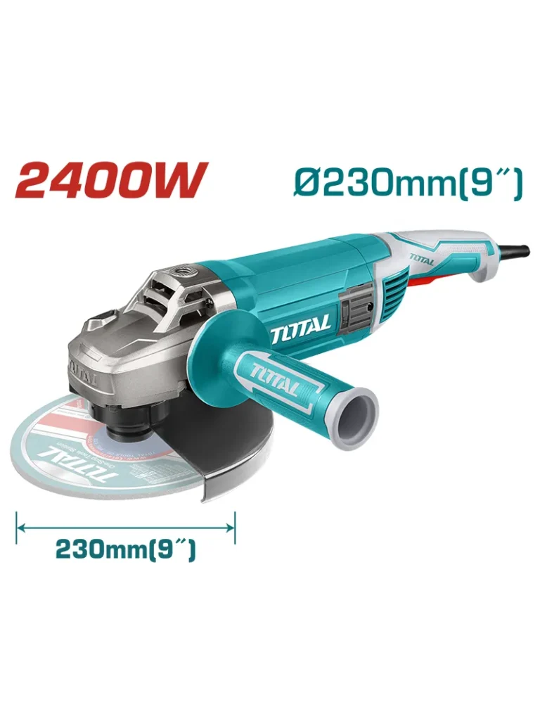 PULIDORA INDUSTRIAL DE 7" 8500 RPM 2400 W UTG1251806 TOTAL TOOLS