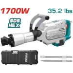 TALADRO DEMOLEDOR DE 1700 WATIOS 1.1/8" UTH215456 TOTAL TOOLS