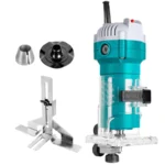 Ruteadora Rebordeadora Collet 1/4 Utlt6001 Total Tools