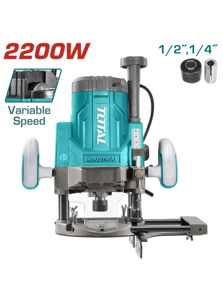 Ruteadora Industrial 2200w Utr111226 Total Tools