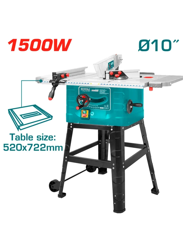 Sierra De Mesa Industrial 1500 W 10 Uts5152542 Total Tools