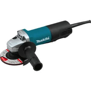 Pulidora Angular Mini 4.1/2" 10000 RPM + Discos en Estuche de Lujo Makita