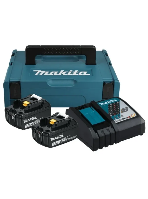 Kit de Baterias 3Ah + Cargador (Kit de Arranque) 3 Piezas 198052-4 Makita