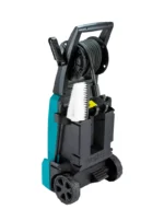 detalle de accesorios y pistola de la hidrolavadora Makita HW1300 1885 PSI