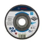 disco abrasivo BOSCH tipo 27 de 4 1-2 pulgadas x 1-4 pulgada para pulido y desbaste de metal