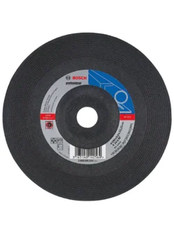 disco abrasivo BOSCH tipo 27 de 7 pulgadas x 1-4 pulgada para pulido y desbaste de metal
