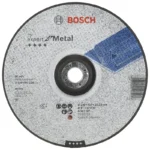 disco abrasivo BOSCH tipo 27 de 9 pulgadas x 1-4 pulgada para pulido y desbaste de metal