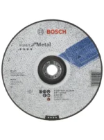 disco abrasivo BOSCH tipo 27 de 9 pulgadas x 1-4 pulgada para pulido y desbaste de metal