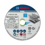 disco de corte BOSCH Expert 76 mm para acero inoxidable paquete por 5 unidades