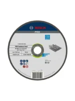 disco de corte extradelgado BOSCH tipo 1 de 7 pulgadas x 2 mm para acero inoxidable