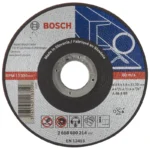 disco de corte extradelgado BOSCH tipo 1 de 4 1-2 pulgadas x 1.6 mm para metal