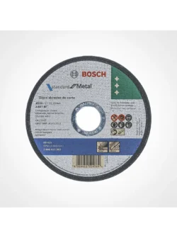 disco de corte extradelgado BOSCH tipo 1 de 4 1-2 pulgadas x 1 mm para metal