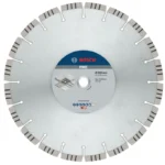 disco diamantado BOSCH de 14 pulgadas para corte de concreto curado