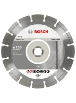 disco diamantado BOSCH profesional de 9 pulgadas para corte de concreto