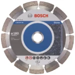 disco diamantado BOSCH profesional de 7 pulgadas para corte de roca natural y piedra