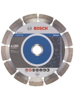 disco diamantado BOSCH profesional de 7 pulgadas para corte de roca natural y piedra