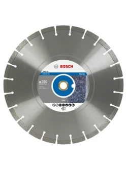 disco diamantado BOSCH de 14 pulgadas para corte de roca natural y piedra