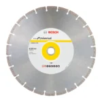 disco diamantado segmentado BOSCH de 14 pulgadas para corte de materiales de construccion