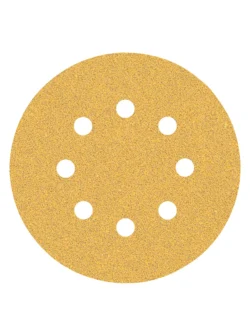 disco de lija BOSCH C470 5 pulgadas grano 60 paquete por 5 unidades