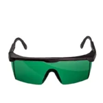 gafas de seguridad BOSCH con lente verde para proteccion en trabajos con laser