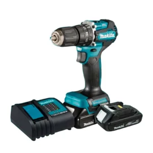 DHP487SYE Taladro Inalámbrico Percutor 1/2" 18V con 2 Pilas 1.5Ah + Cargador Makita