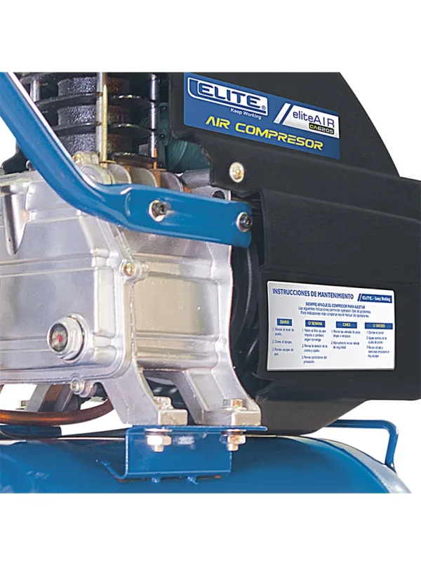 COMPRESOR CON TANQUE 2.HP 20L 6.3 CFM CA6205 ELITE