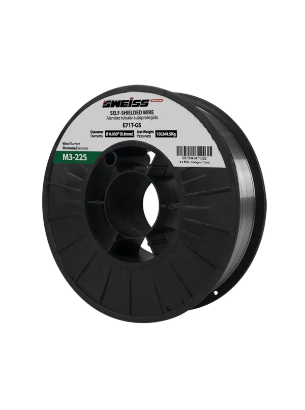 ROLLO DE SOLDADURA MIG AUTOPROTEGIDA E71T-GS M3-225 SWEISS