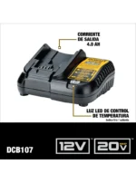 cargador dewalt 20v para baterias ion litio