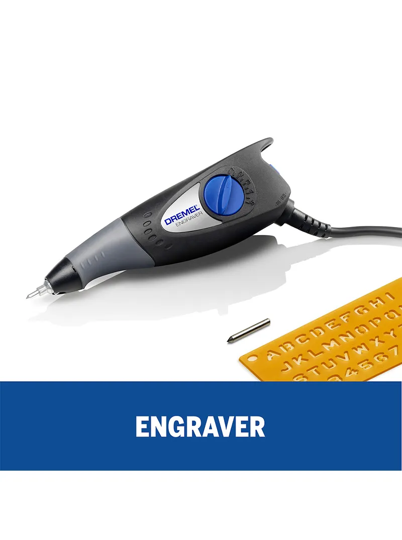 GRABADOR ELÉCTRICO DREMEL CAJA METAL DREMEL 290 Lápiz Grabador Eléctrico 2 Accesorios Dremel Engraver 290