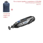 Mototool 12V Con 5 accesorios + batería de 2AH cargador Dremel 8240