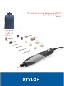 Mototool Stylo + Con 15 Accesorios 2050-15 Dremel