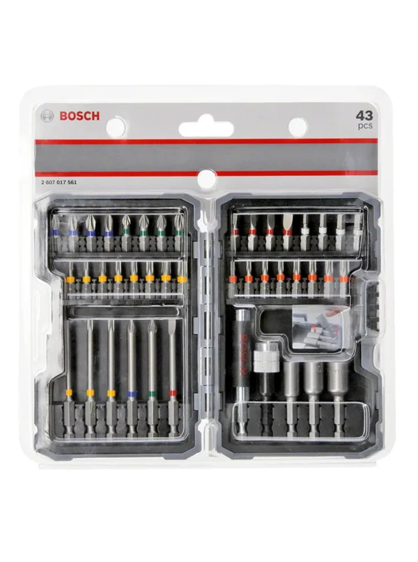 SET DE PUNTAS Y DADOS EXTRA HARD 43 PIEZAS Bosch