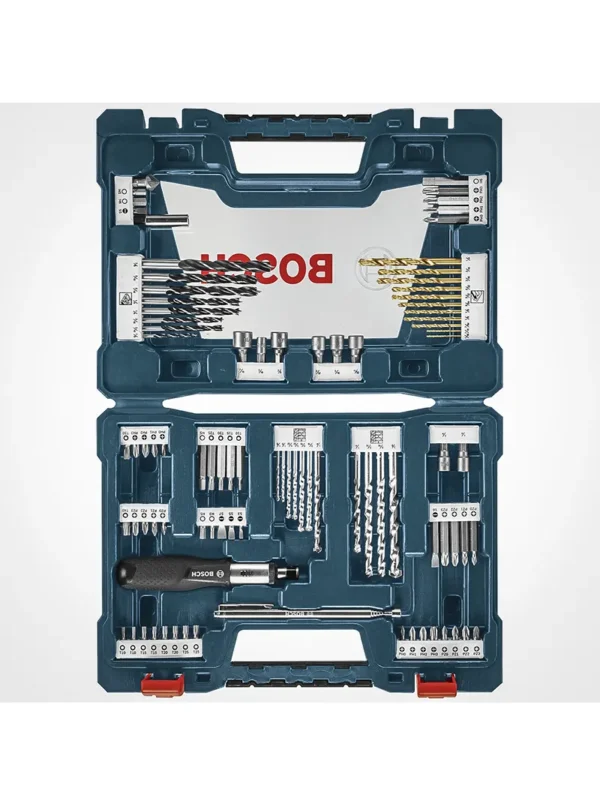 Set V-Line 91 Piezas Madera, Metal, Concreto Bosch