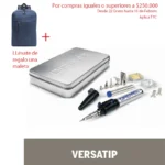 Soldador de butano multifincional a gas butano Versatip con 11 accesorios Dremel 2000AA