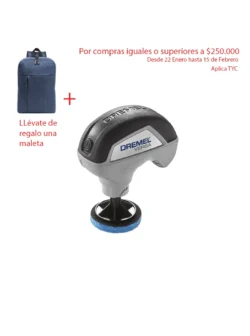 Versa Cepillo de Limpieza Portátil Inalámbrico Batería 4VMax Con 5 Accesorios Dremel PC10AC