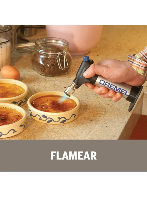 Versaflame Soplete A Gas Butano Con 7 Accesorios Dremel 2200AA