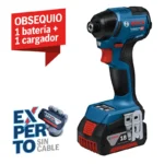 DESTORNILLADOR INALÁMBRICO GDR 18V-220C + BATERÍA 4.0AH + CARGADOR BOSCH