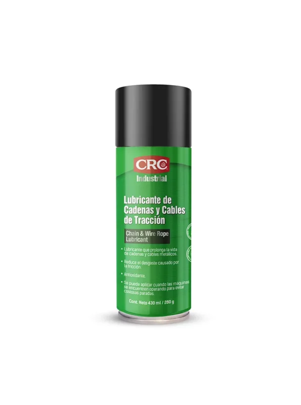 LUBRICANTE DE CADENAS Y CABLES DE TRACCIÓN 430ml CRC