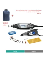 COMBO MOTOTOOL 3000 + GRABADOR 290 + 10 ACCESORIOS DREMEL
