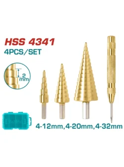 Set de brocas escalonadas TACSD2041 Total