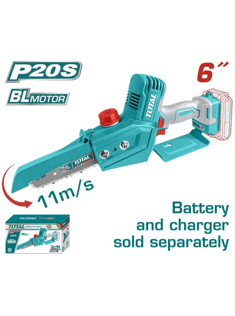 Mini Motosierra De Batería De 20 V TGSLI2068 Total