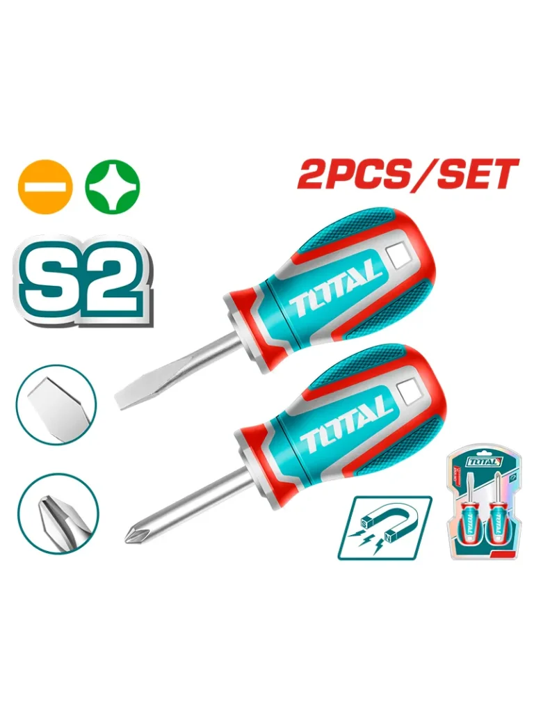 JUEGO DESTORNILLADORES 2 PIEZAS TKSDS2226 Total