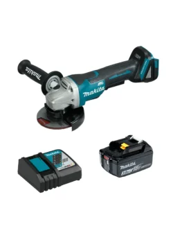 COMBO PULIDORA INALÁMBRICA DGA458Z + PILA 5.0AH + CARGADOR MAKITA
