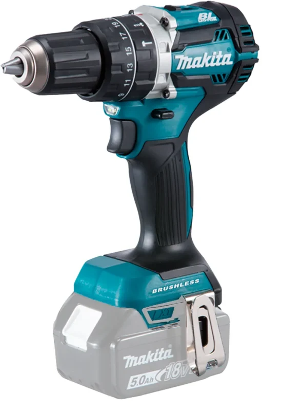 TALADRO INALÁMBRICO PERCUTOR 1/2" DHP487Z + PILA 3.0AH + CARGADOR MAKITA