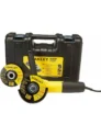 Pulidora mini Stanley SGS1045K-B3 de 4-1/2 pulgadas y 1050W para corte, desbaste y acabado en metal y otros materiales.